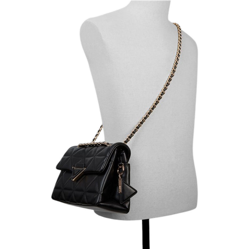 Softpuffquilt Shoulder Bag - Black