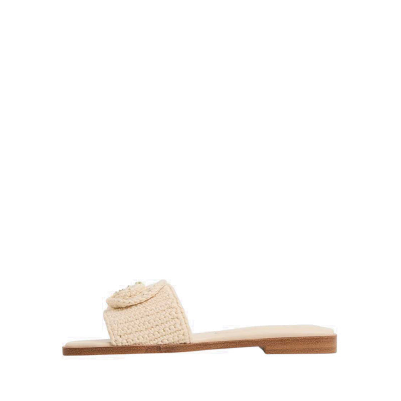 Aldo Sabbia Sandals - Light Beige