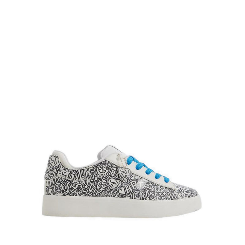 Aldo x Artist Series รุ่น TGOODMAN01 รองเท้าผ้าใบแฟชั่น - สี White/Black