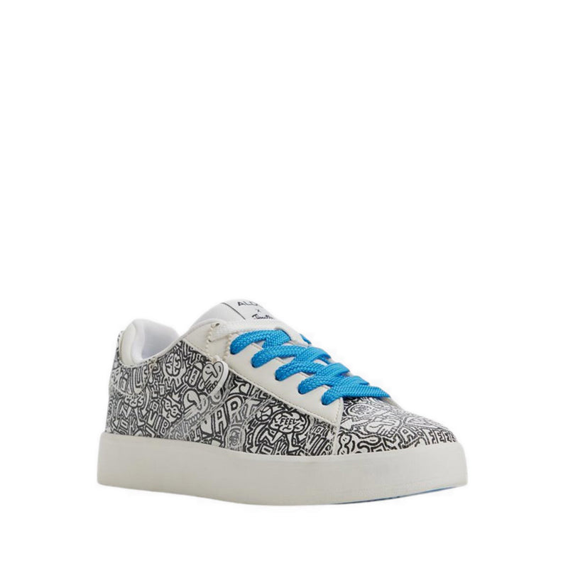 Aldo x Artist Series รุ่น TGOODMAN01 รองเท้าผ้าใบแฟชั่น - สี White/Black