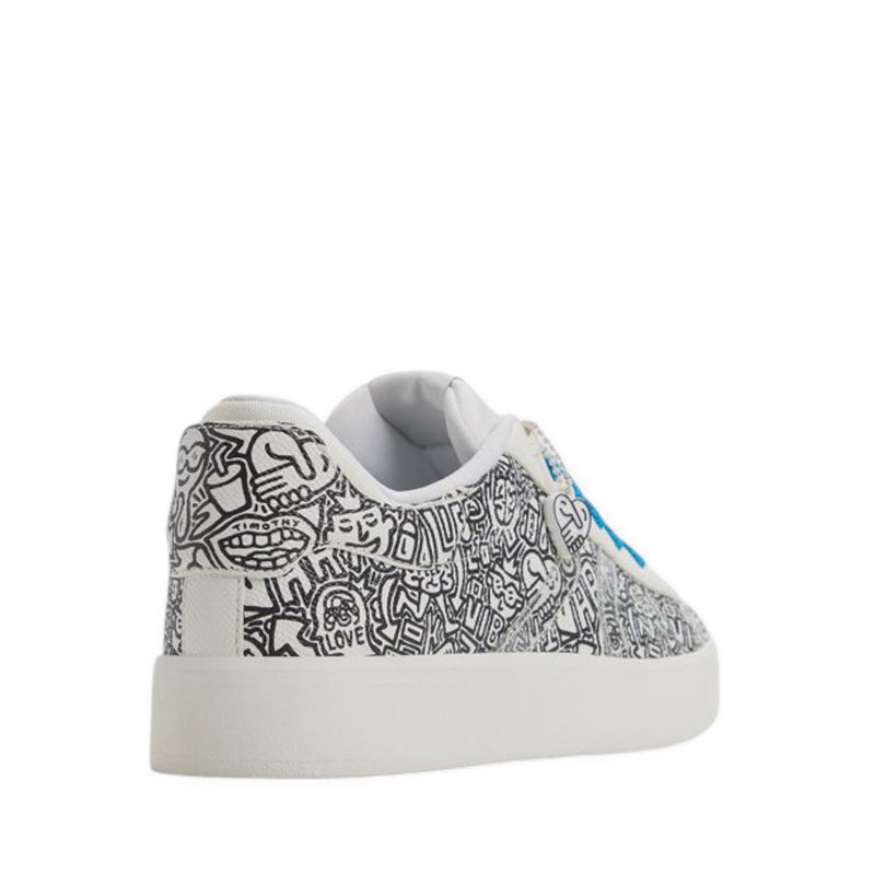 Aldo x Artist Series รุ่น TGOODMAN01 รองเท้าผ้าใบแฟชั่น - สี White/Black