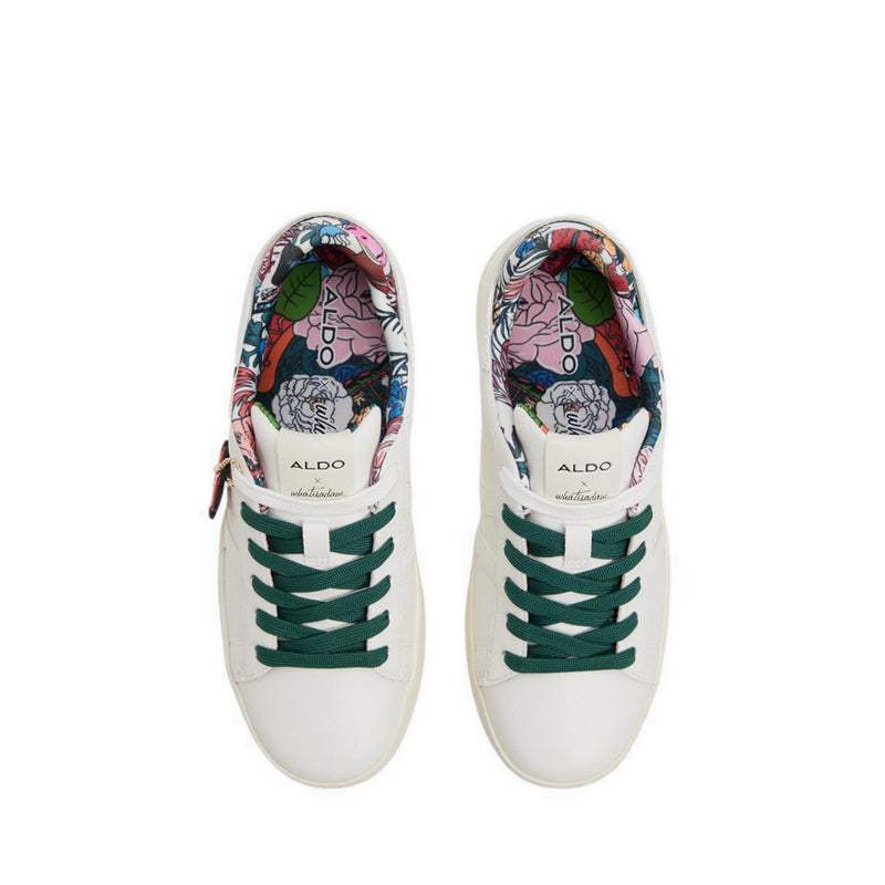 Aldo x Artist Series รุ่น WHATISADAM01 รองเท้าผ้าใบแฟชั่น - สี White Multi