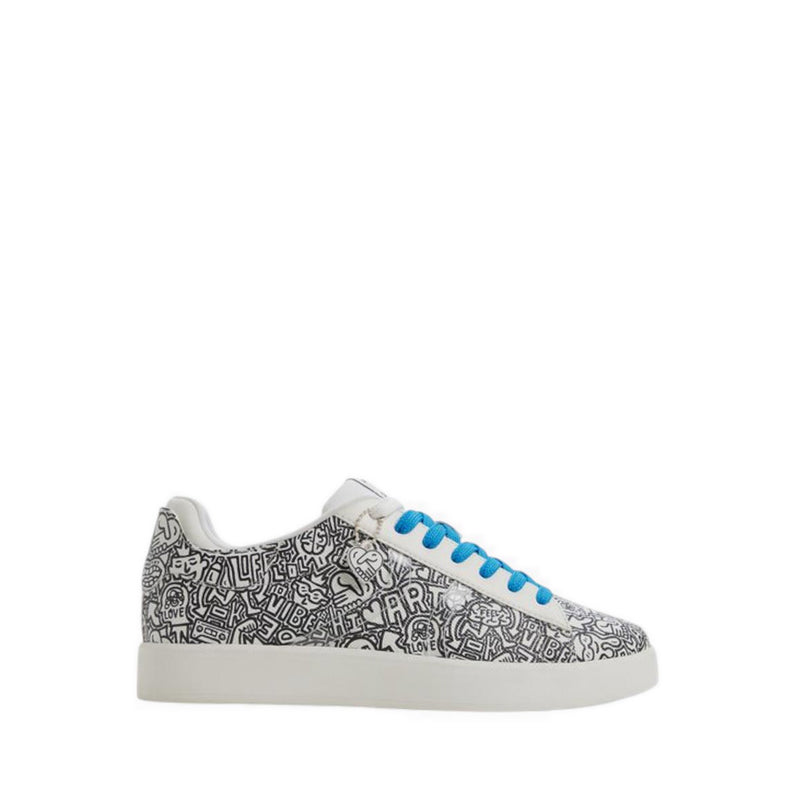 Aldo x Artist Series รุ่น TGOODMAN03 รองเท้าผูกเชือก - สี White/Print