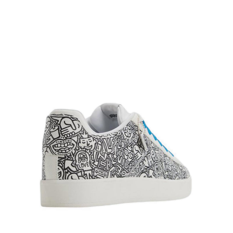 Aldo x Artist Series รุ่น TGOODMAN03 รองเท้าผูกเชือก - สี White/Print