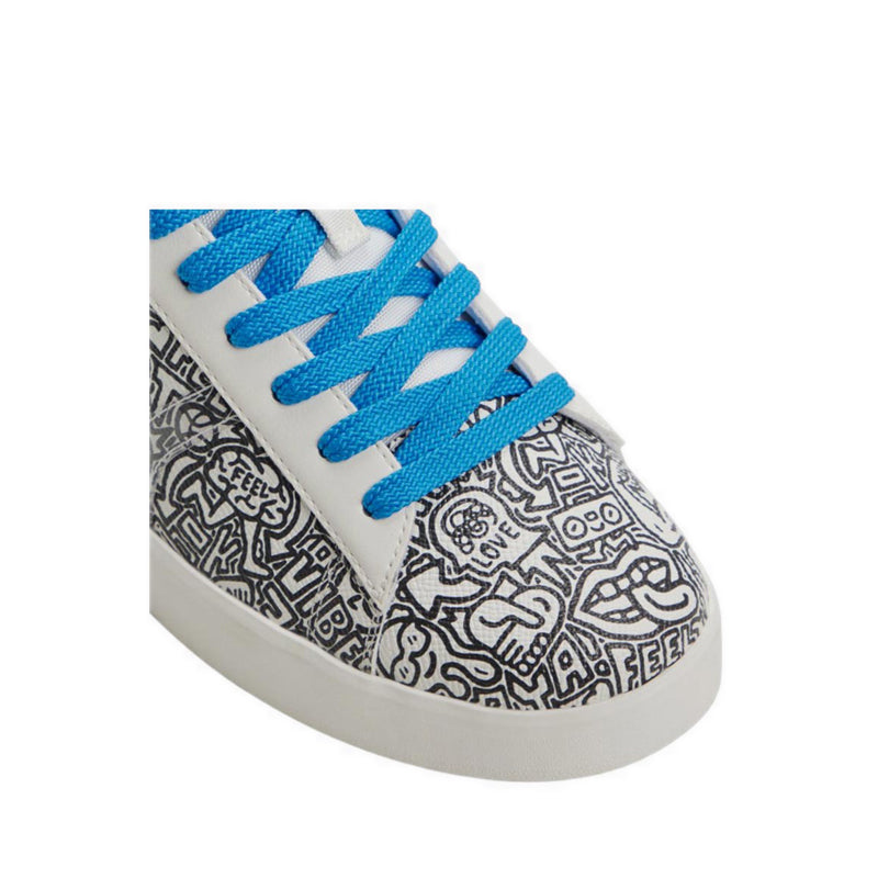 Aldo x Artist Series รุ่น TGOODMAN03 รองเท้าผูกเชือก - สี White/Print