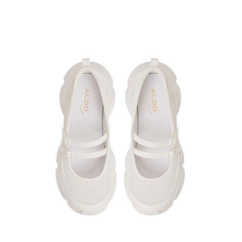 Aldo รุ่น Aethera รองเท้าบัลเล่ต์ผู้หญิง - สีขาว