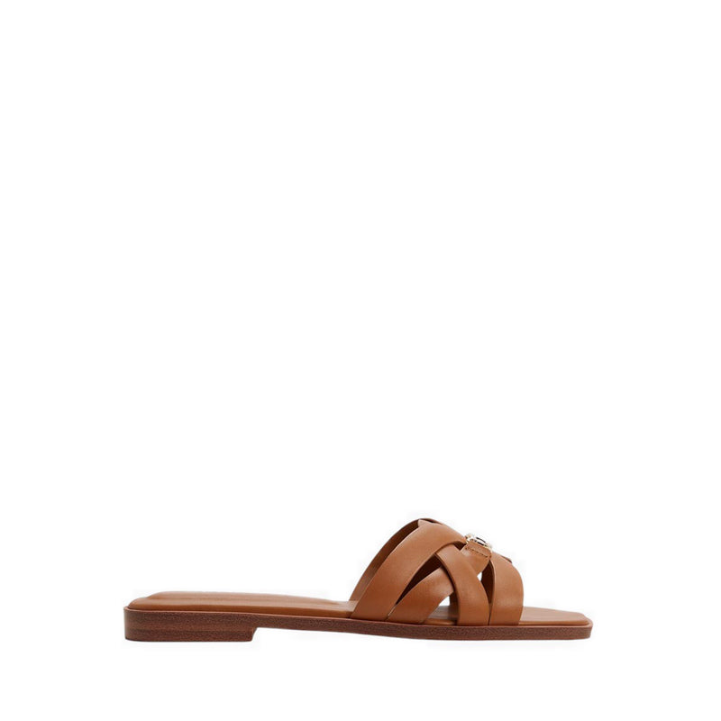 Aldo รุ่น Jennaleriel-In รองเท้าแตะแฟลต ผู้หญิง - สี Medium Brown