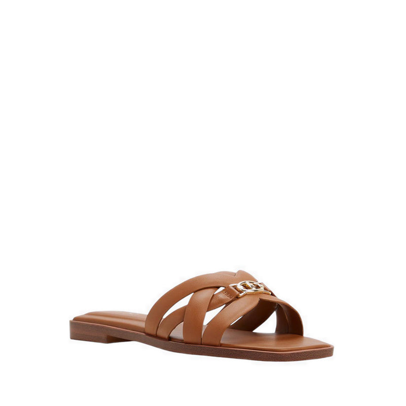 Aldo รุ่น Jennaleriel-In รองเท้าแตะแฟลต ผู้หญิง - สี Medium Brown