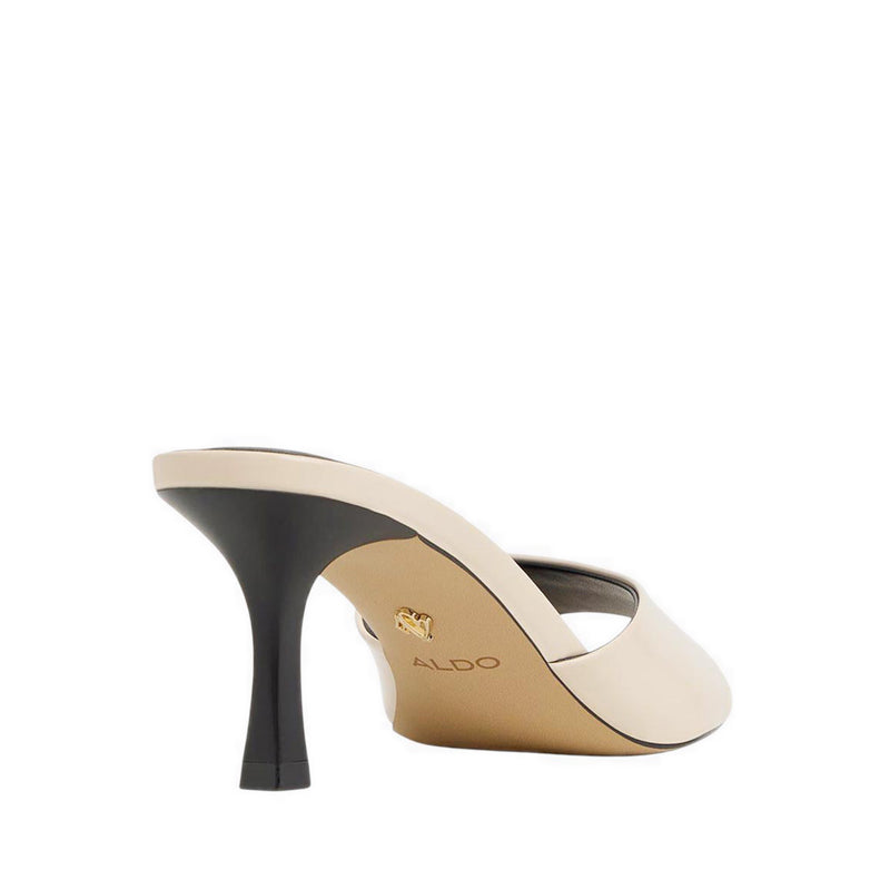 รุ่น Annaberaen รองเท้าส้นสูงแบบสวม - สี Light Beige