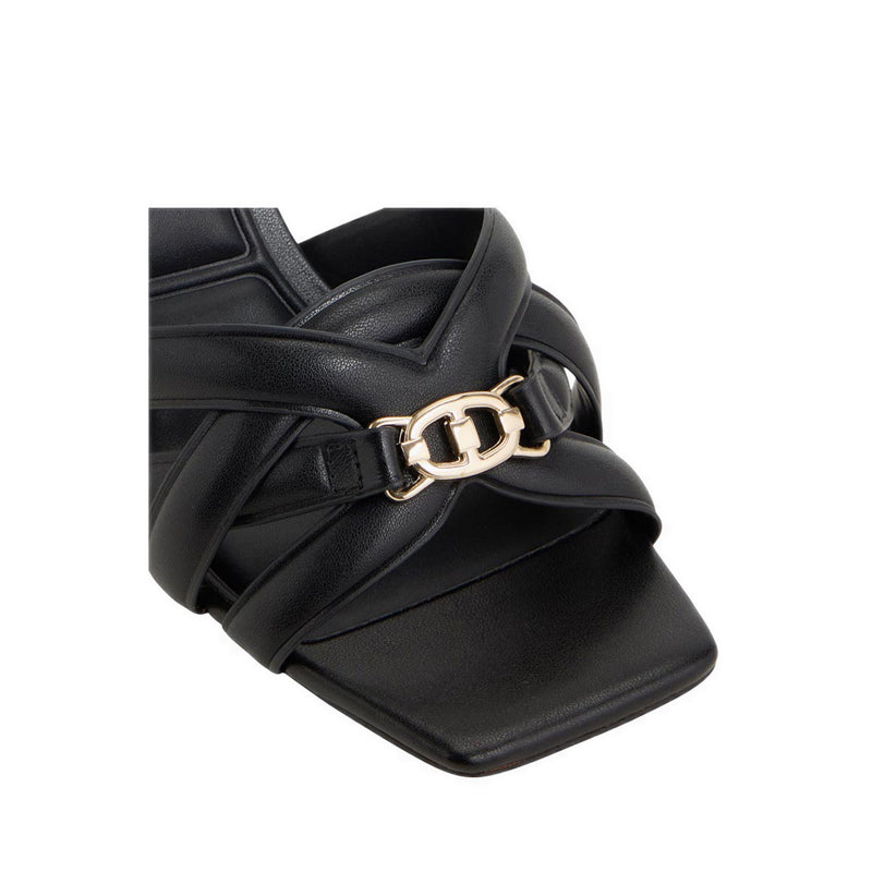 Aldo รุ่น Calyra รองเท้าส้นสูงแบบมีสายรัด ผู้หญิง - สีดำ