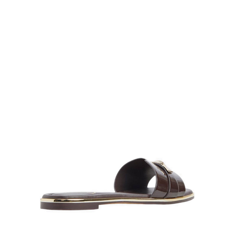 Aldo รุ่น Darlina รองเท้าแตะผู้หญิง - สี Medium Brown