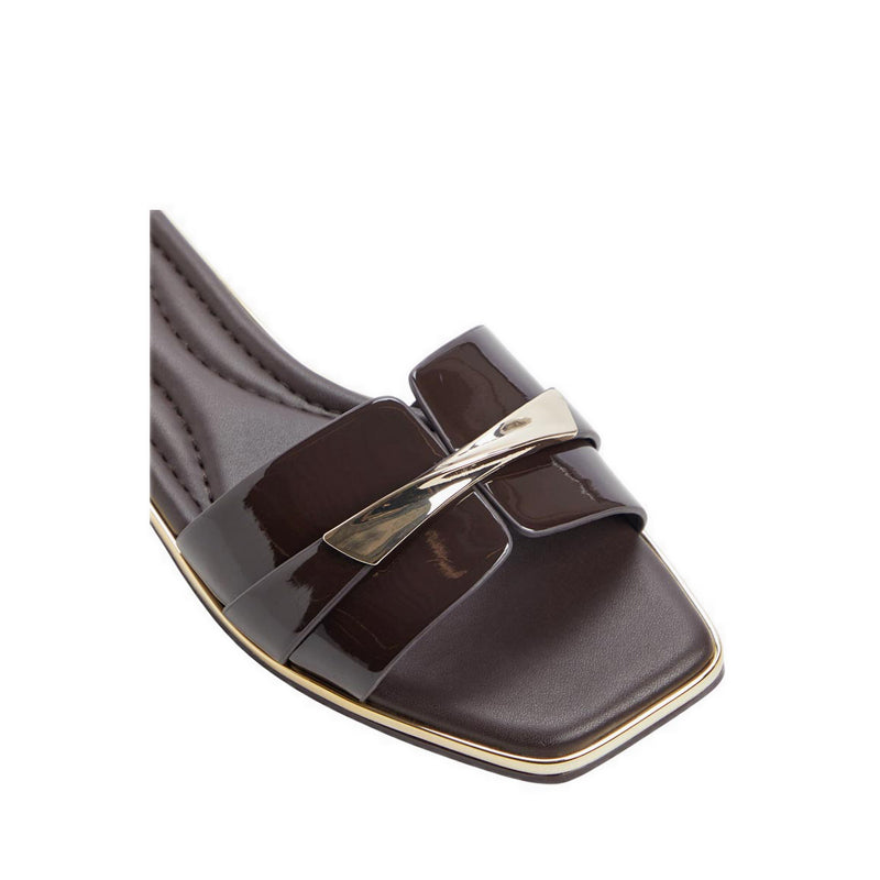 Aldo รุ่น Darlina รองเท้าแตะผู้หญิง - สี Medium Brown