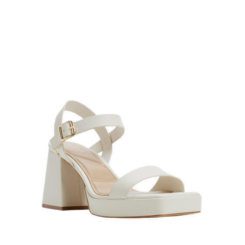 Aldo รุ่น Montse รองเท้าส้นสูงแบบมีสายรัด ผู้หญิง - สี White/Bone