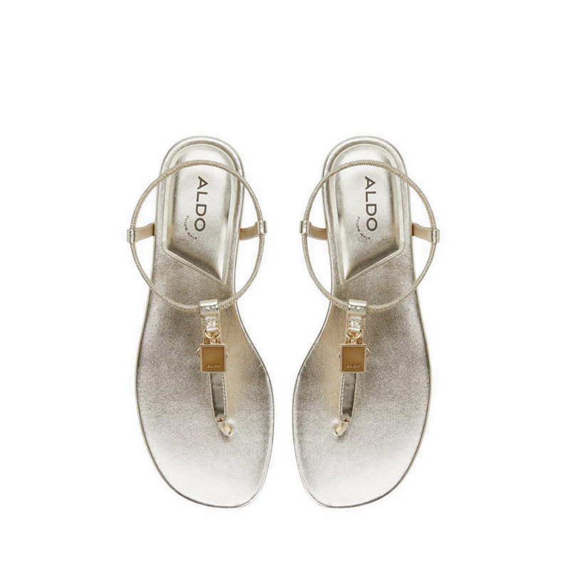 Aldo รุ่น Adwelahar รองเท้าแตะผู้หญิง - สี Champagne