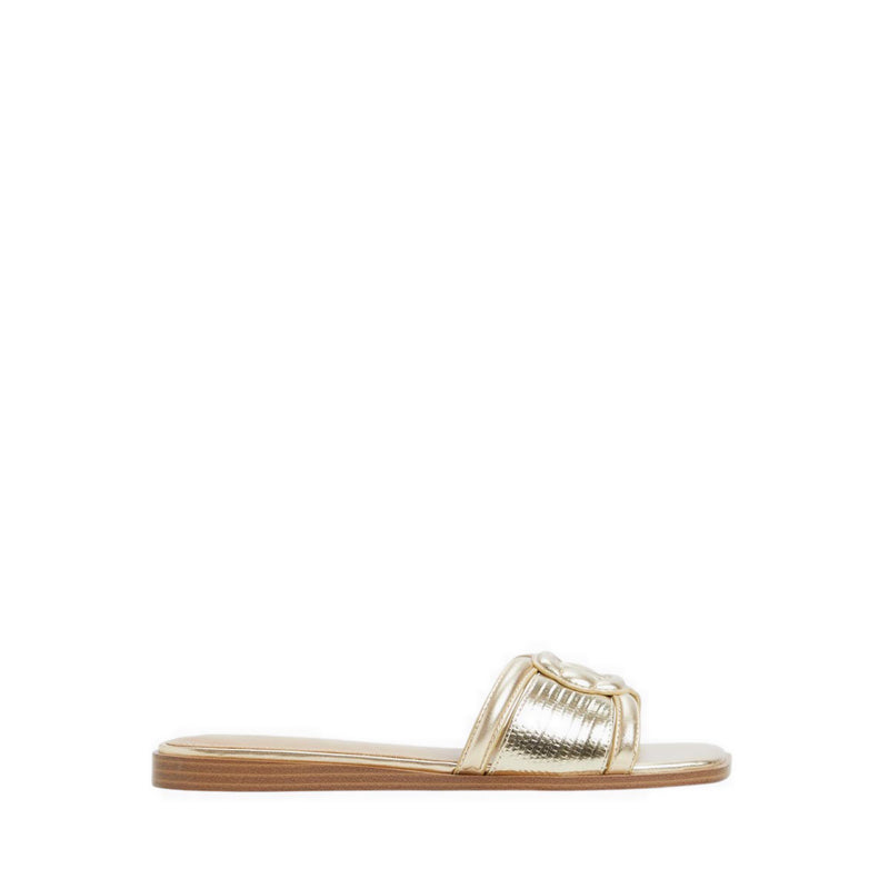 Aldo รุ่น Liaudin รองเท้าแตะพื้นราบ ผู้หญิง - สี Champagne
