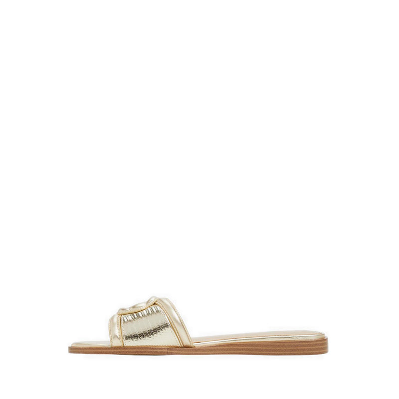 Aldo รุ่น Liaudin รองเท้าแตะพื้นราบ ผู้หญิง - สี Champagne