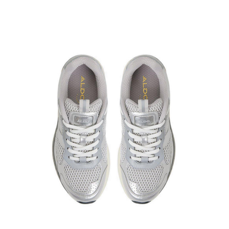 Aldo รุ่น Pillowsnkr-l รองเท้าผ้าใบแฟชั่น ผู้หญิง - สี Silver
