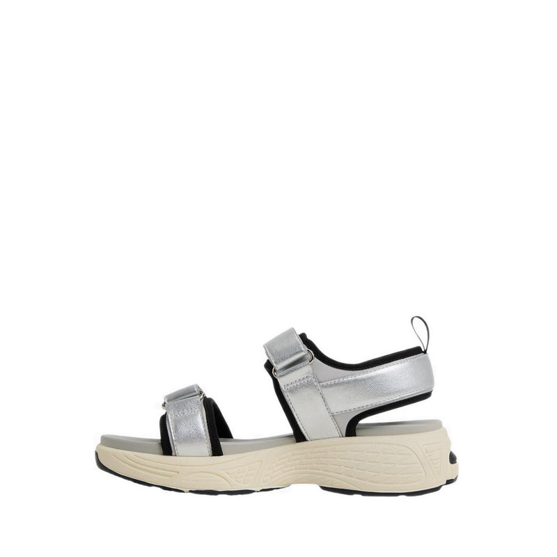 Aldo รองเท้าแตะส้นเตารีดผู้หญิง รุ่น Sportysndl สี Silver