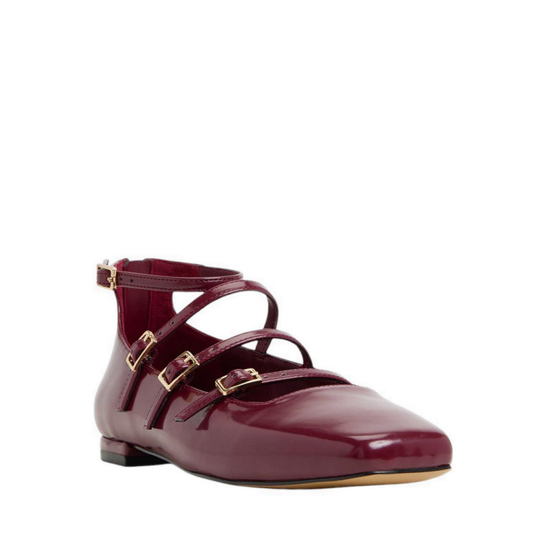 Aldo รุ่น Nelta รองเท้าบัลเล่ต์แพลตฟอร์มผู้หญิง - สี Burgundy