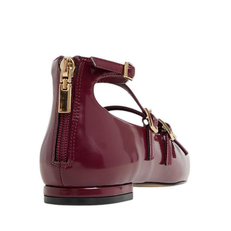 Aldo รุ่น Nelta รองเท้าบัลเล่ต์แพลตฟอร์มผู้หญิง - สี Burgundy