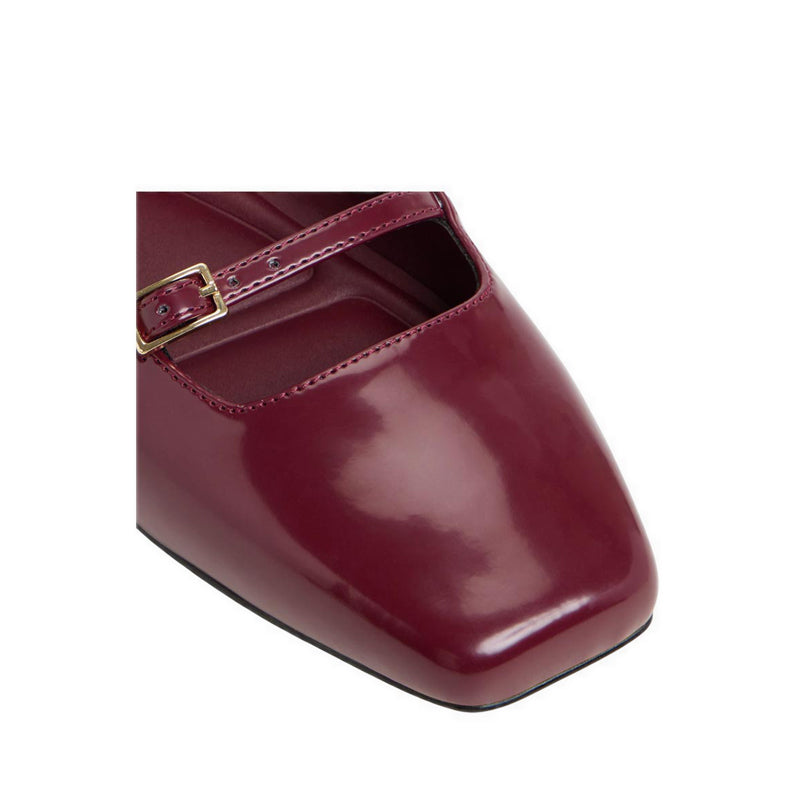 Aldo รุ่น Nelta รองเท้าบัลเล่ต์แพลตฟอร์มผู้หญิง - สี Burgundy