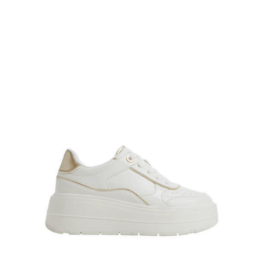 Aldo รุ่น Whallian รองเท้าผ้าใบทรงเตารีด ผู้หญิง - สีขาว