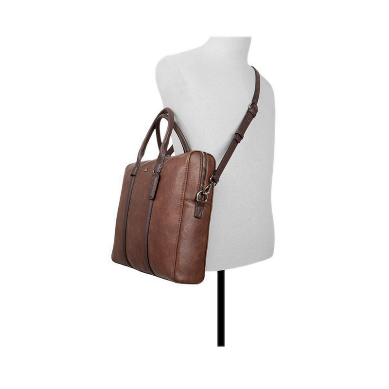 Aldo รุ่น Brugu กระเป๋าแล็ปท็อป ผู้ชาย - สี Cognac