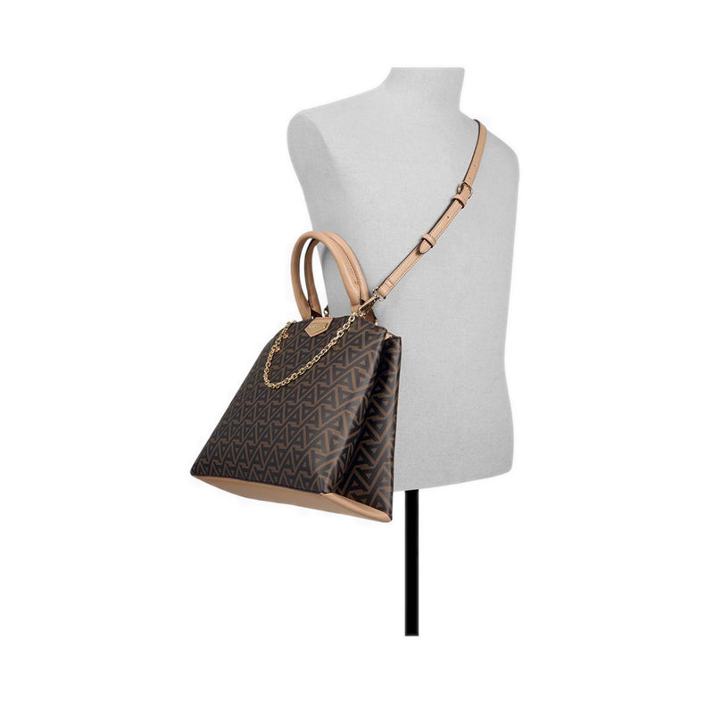 Aldo รุ่น Astraei กระเป๋าทรง Satchel ผู้หญิง - สีน้ำตาล