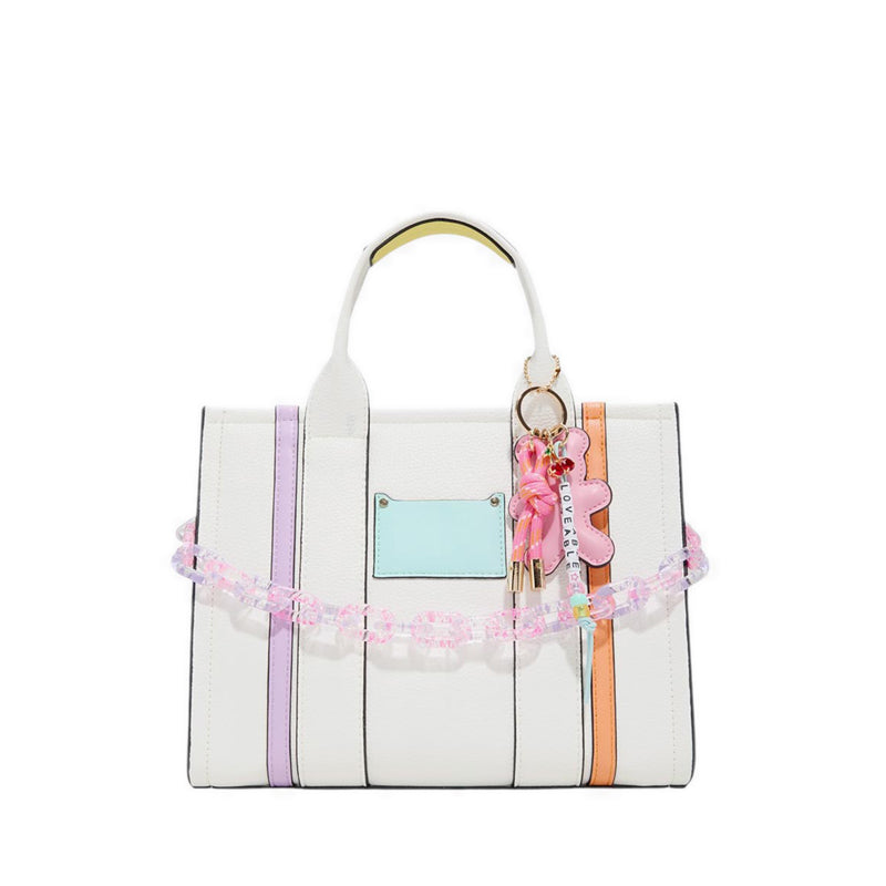 Aldo รุ่น Therilia กระเป๋าโท้ท ผู้หญิง - สี White Combo