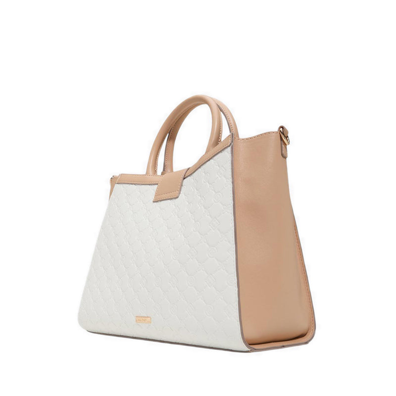 Aldo รุ่น Crelally กระเป๋าทรง Satchel ผู้หญิง - สี Other White