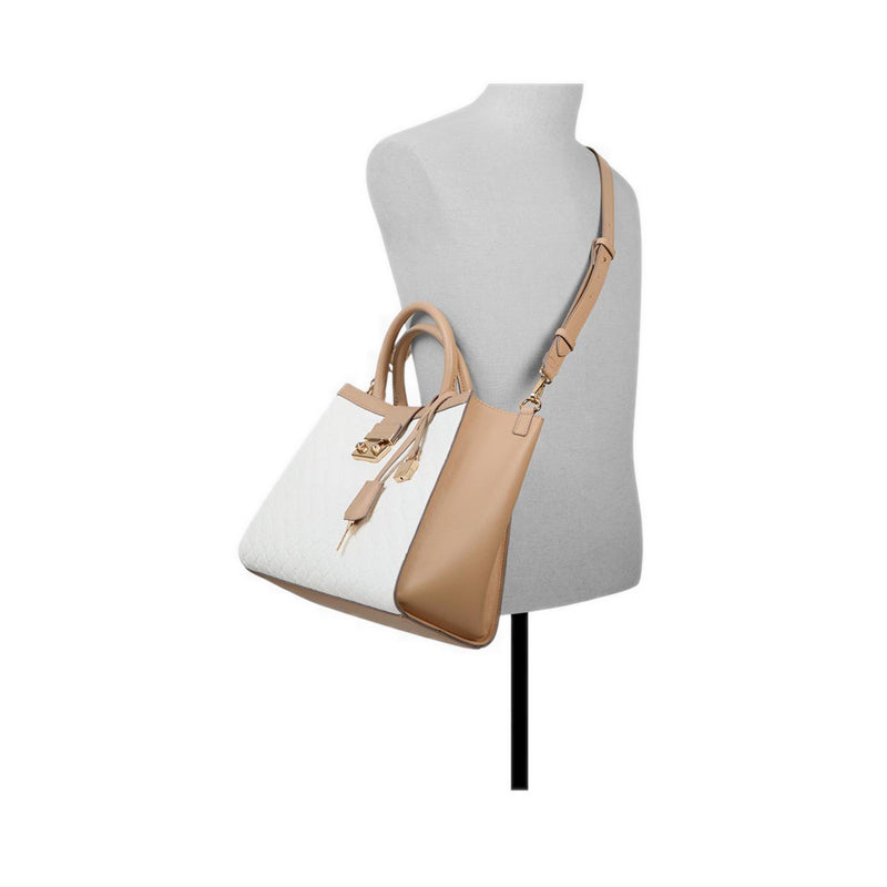 Aldo รุ่น Crelally กระเป๋าทรง Satchel ผู้หญิง - สี Other White