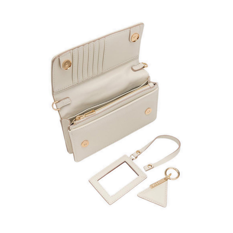 Aldo รุ่น Fiteverything กระเป๋าสตางค์แบบมีสายโซ่ผู้หญิง - สี Bone