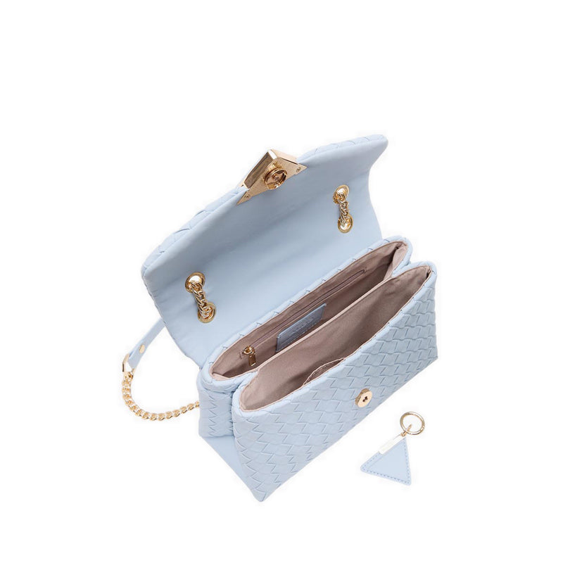 Aldo รุ่น Softwoven กระเป๋าสะพายข้าง ผู้หญิง - สี Light Blue