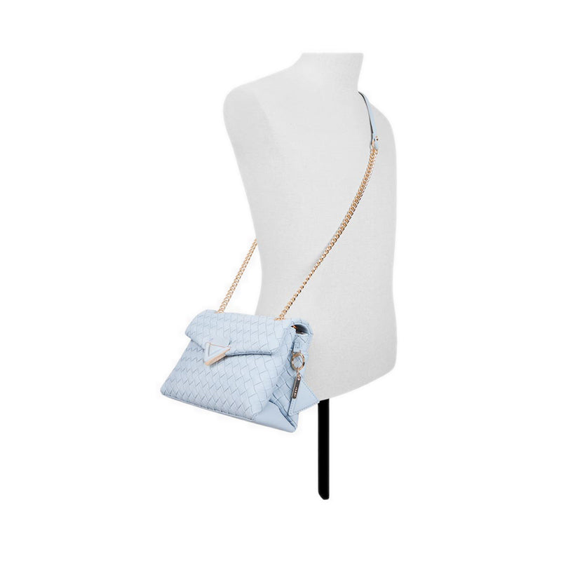 Aldo รุ่น Softwoven กระเป๋าสะพายข้าง ผู้หญิง - สี Light Blue