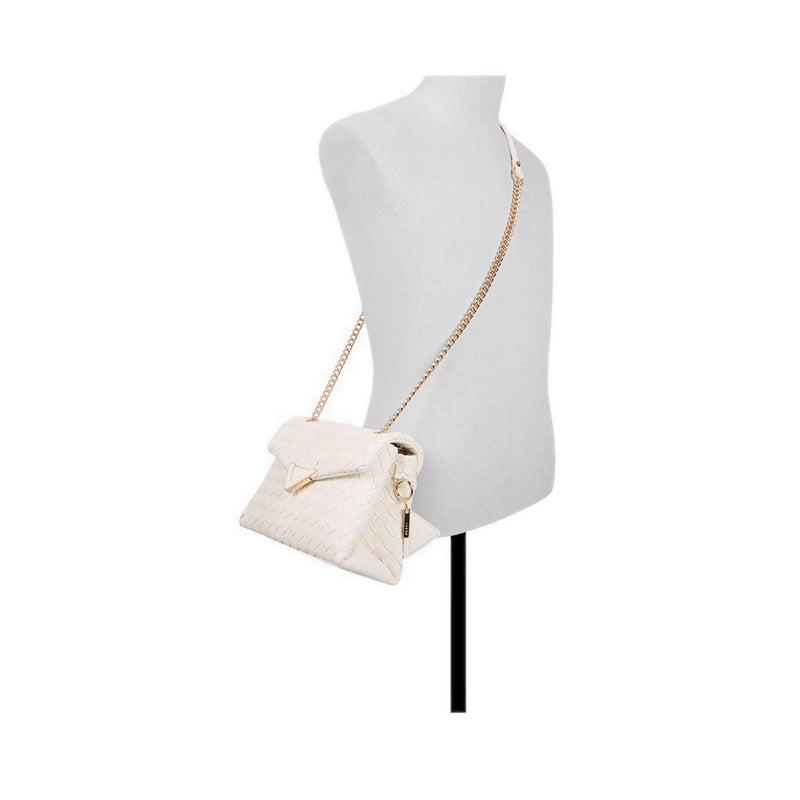 Aldo รุ่น Softwoven กระเป๋าสะพายข้าง ผู้หญิง - สีขาว