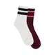 Aldo รุ่น Retrostripes ถุงเท้าผู้หญิง สี Bordo
