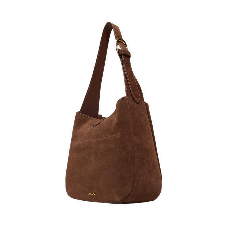 Aldo รุ่น Soffiettaluxe กระเป๋าทรงถังผู้หญิง - สี Light Brown