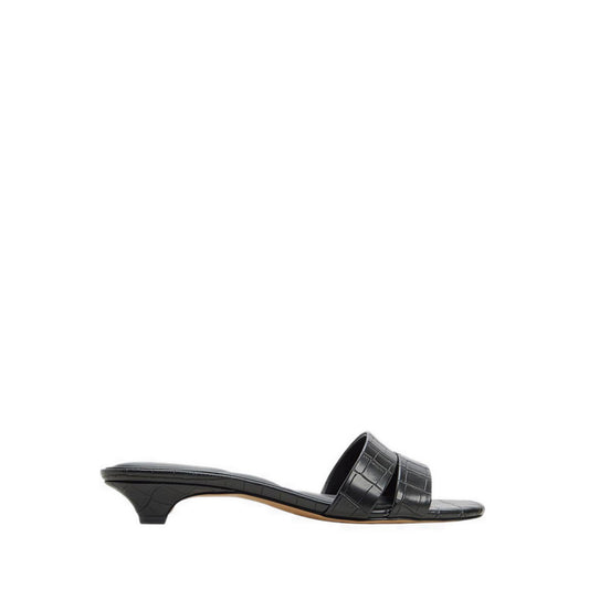Aldo รุ่น Scarletta รองเท้าส้นสูงรัดส้น ผู้หญิง - สีดำ