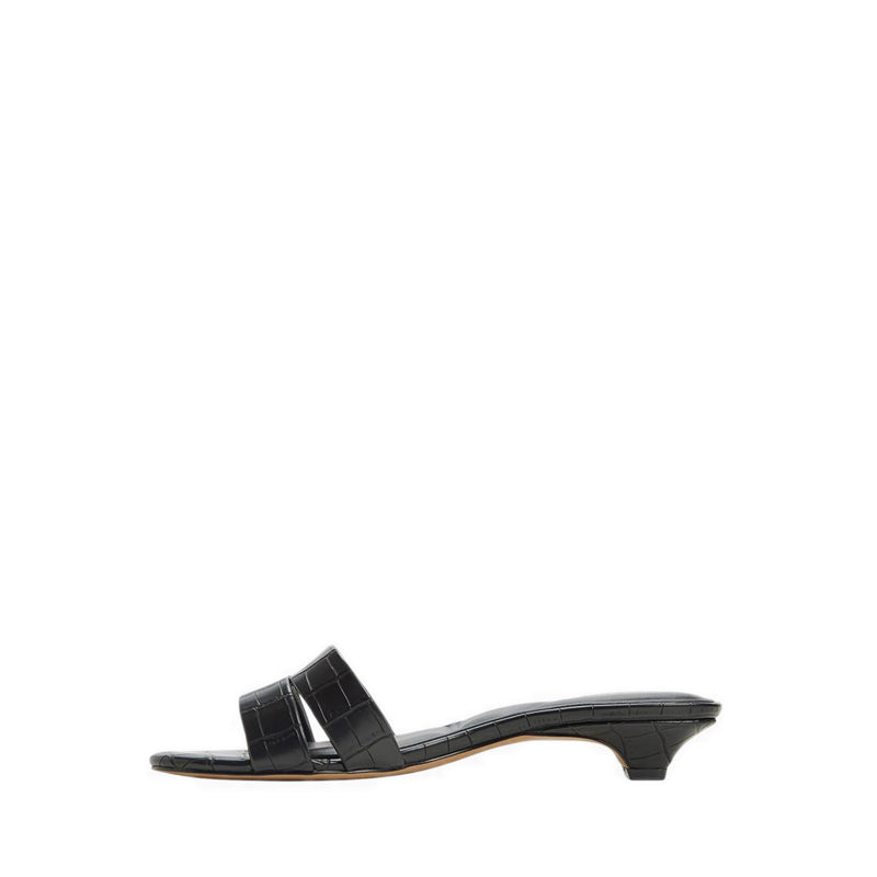 Aldo รุ่น Scarletta รองเท้าส้นสูงรัดส้น ผู้หญิง - สีดำ