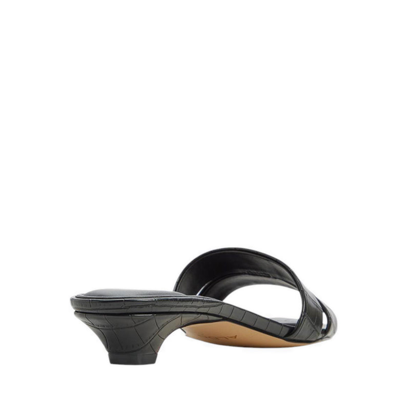 Aldo รุ่น Scarletta รองเท้าส้นสูงรัดส้น ผู้หญิง - สีดำ
