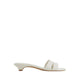 Aldo รุ่น Scarletta รองเท้าส้นสูงรัดส้น ผู้หญิง - สี White/Bone