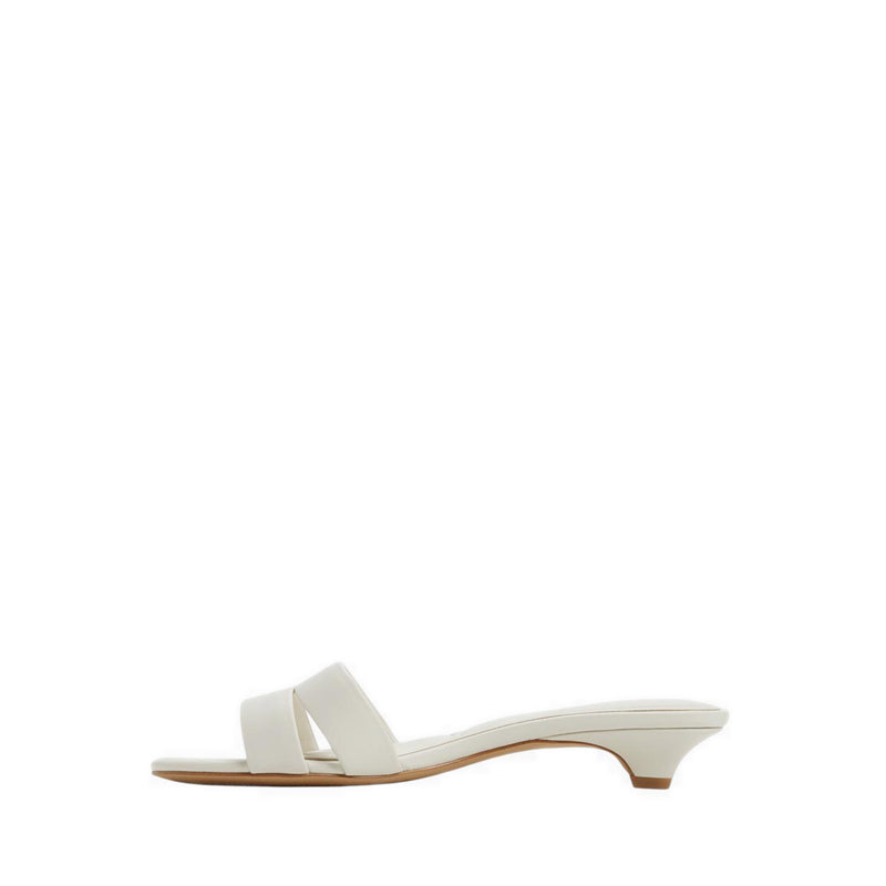 Aldo รุ่น Scarletta รองเท้าส้นสูงรัดส้น ผู้หญิง - สี White/Bone