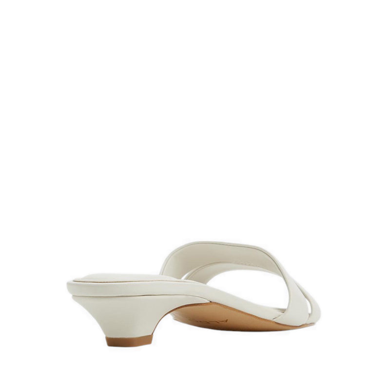 Aldo รุ่น Scarletta รองเท้าส้นสูงรัดส้น ผู้หญิง - สี White/Bone