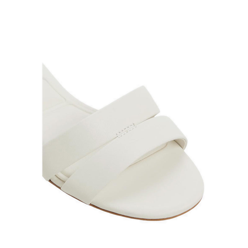 Aldo รุ่น Scarletta รองเท้าส้นสูงรัดส้น ผู้หญิง - สี White/Bone