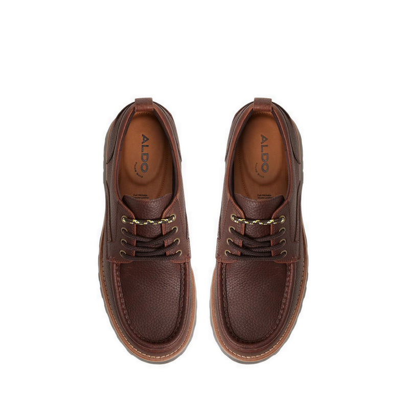 Aldo รุ่น Bastian รองเท้าผูกเชือก ผู้ชาย - สี Dark Brown