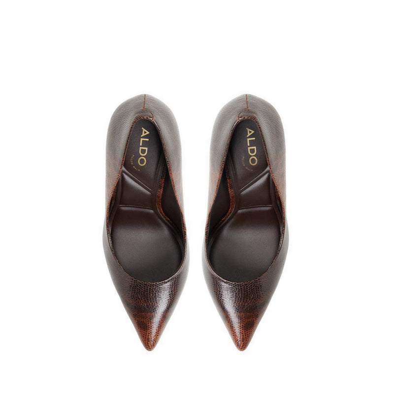 Aldo รุ่น Stessy2.0 คอลเลกชัน Stessy รองเท้าส้นสูงผู้หญิง - สี Open Brown