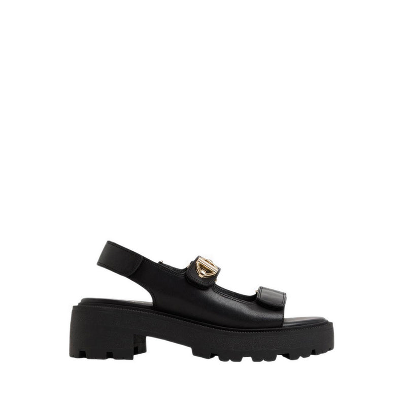 Aldo รุ่น Drirani รองเท้าแตะส้นเตารีด ผู้หญิง - สีดำ
