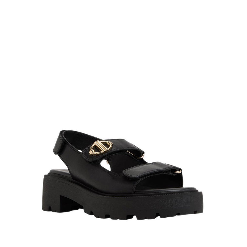 Aldo รุ่น Drirani รองเท้าแตะส้นเตารีด ผู้หญิง - สีดำ