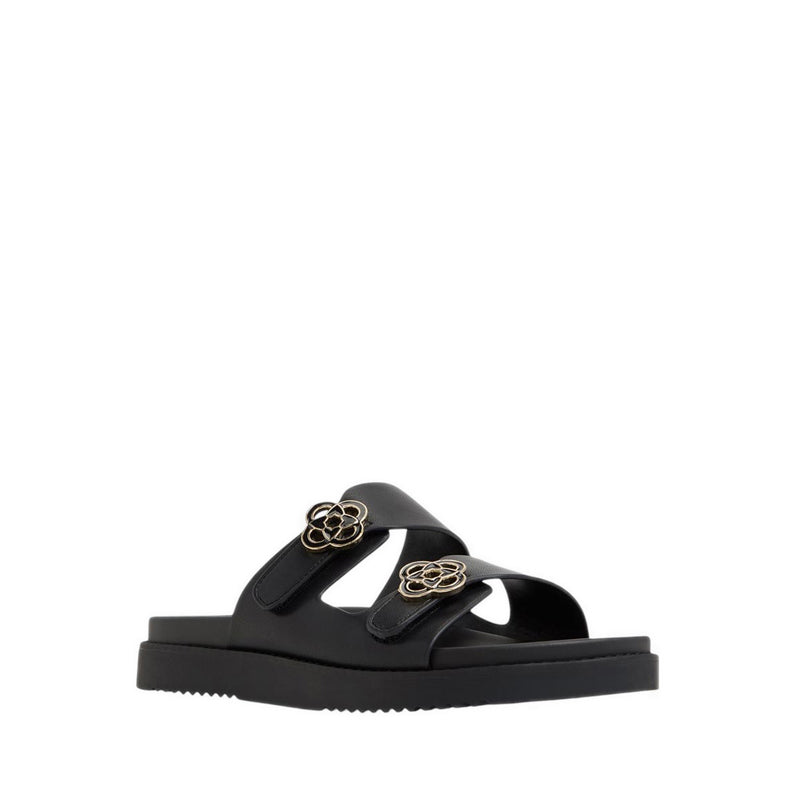 Aldo รุ่น Delainey รองเท้าแตะฟุตเบด ผู้หญิง - สีดำ