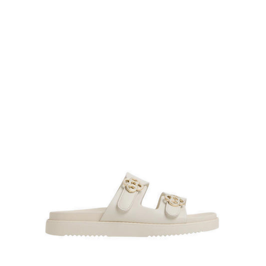 Aldo รุ่น Delainey รองเท้าแตะฟุตเบด ผู้หญิง - สี White/Bone